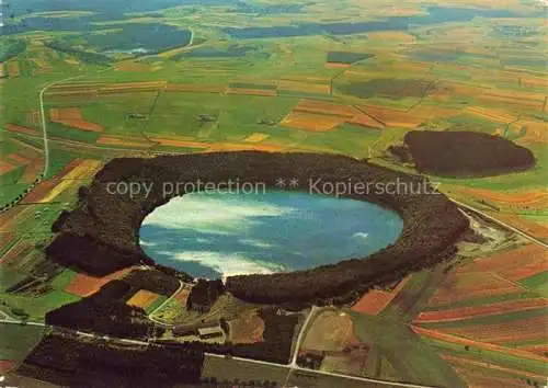 AK / Ansichtskarte  Gillenfeld Eifel Rheinland-Pfalz Das Pulvermaar