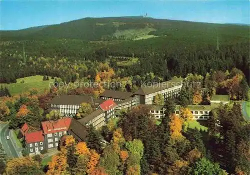 AK / Ansichtskarte  Clausthal-Zellerfeld Goslar Panorama mit Fachklinik Erbprinzentanne LVA Hannover