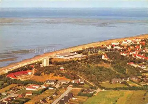 AK / Ansichtskarte  Duhnen Cuxhaven Panorama Nordseeheilbad Meerwasserwellenschwimmbad