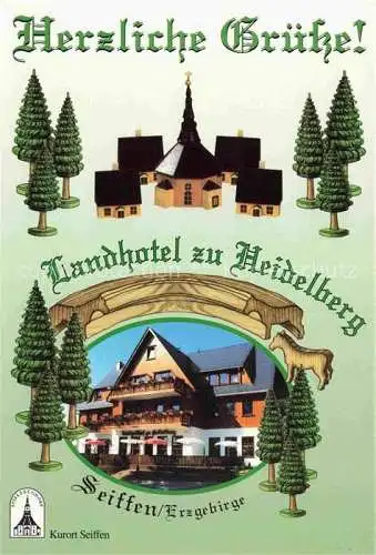 AK / Ansichtskarte  Seiffen Erzgebirge Landhotel zu Heidelberg