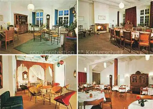 AK / Ansichtskarte  Gehrden Brakel Westfalen Schloss Gehrden Gaestehaus der Familien ehemaliges Benediktinerinnen Abtei