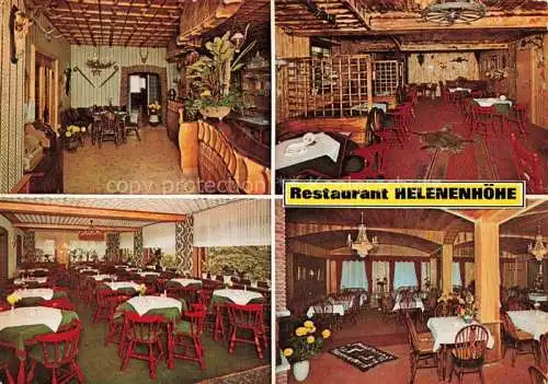 AK / Ansichtskarte  Haltern See Restaurant Helenenhoehe Gastraeume