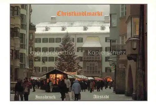 AK / Ansichtskarte  INNSBRUCK Tirol AT Altstadt Christkindlmarkt