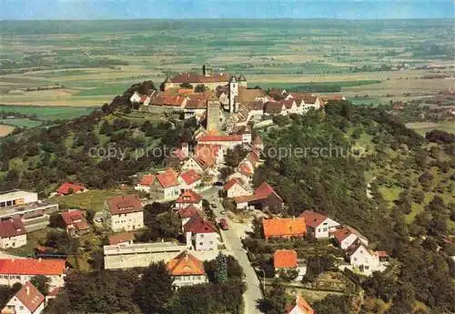 AK / Ansichtskarte  Waldenburg Hohenlohekreis BW Fliegeraufnahme mit Schloss