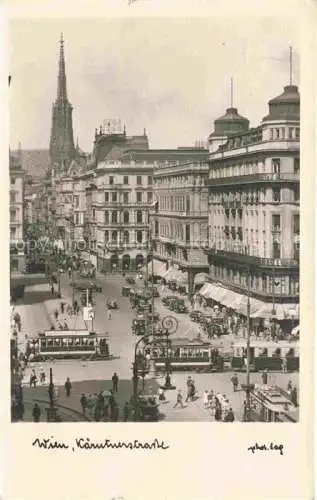 AK / Ansichtskarte  Strassenbahn Tramway-- Wien 