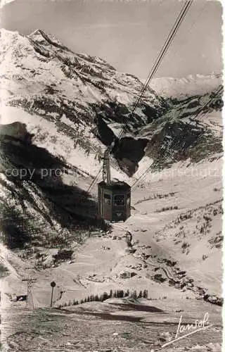 AK / Ansichtskarte  Seilbahn Cable-Car Telepherique Val Isere 