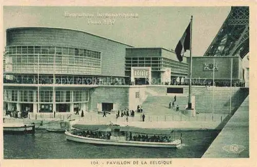 AK / Ansichtskarte  Exposition Internationale Paris 1937 Pavillon de la Belgique