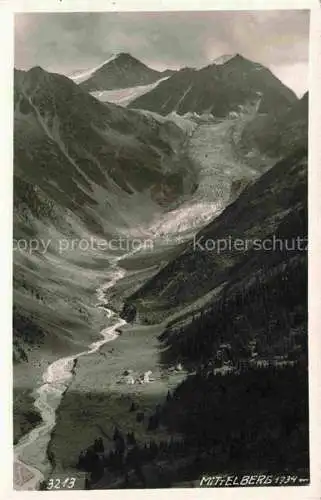 AK / Ansichtskarte  Mittelberg Oy Allgaeu Panorama Blick ins Tal Allgaeuer Alpen