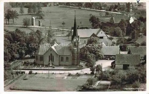 AK / Ansichtskarte  Spelle St. Johannes der Taeufer Kirche Original Luftaufnahme