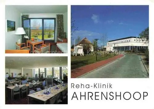 AK / Ansichtskarte  Ahrenshoop Ostseebad Reha-Klinik Patientenzimmer Speisesaal