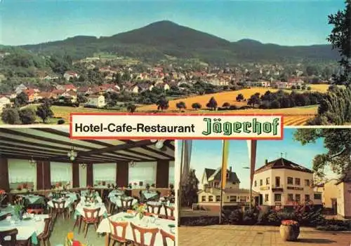 AK / Ansichtskarte  Heisterbacherrott Koenigswinter Panorama Hotel Café Restaurant Jaegerhof