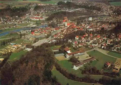 AK / Ansichtskarte  Sigmaringen BW Fliegeraufnahme