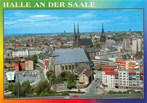 AK / Ansichtskarte  HALLE  SAALE Panorama