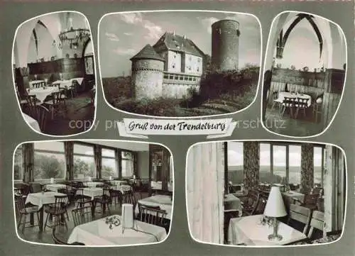 AK / Ansichtskarte  Trendelburg Diemel Deisel Hessen Burghotel Trendelburg Gastraeume