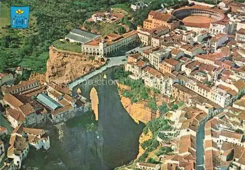 AK / Ansichtskarte  Ronda Andalucia Malaga ES Vista parcial Puente y Plaza de toros