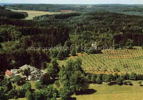 AK / Ansichtskarte  Feldkirchen-Westerham Bayern Erholungsheim Hohenfried Fliegeraufnahme