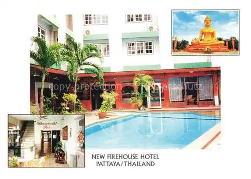 AK / Ansichtskarte  Pattaya Chon Buri Thailand New Firehouse Hotel Tempel