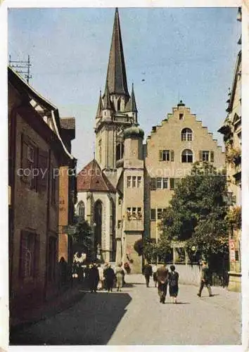 AK / Ansichtskarte  Radolfzell Bodensee Muenster und oesterr Schloessle