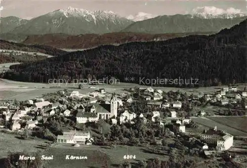 AK / Ansichtskarte  Maria Saal Kaernten AT Fliegeraufnahme