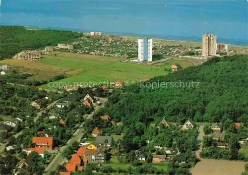 AK / Ansichtskarte  Sahlenburg Cuxhaven Fliegeraufnahme