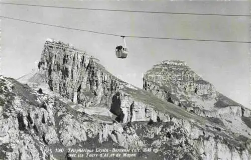 AK / Ansichtskarte  Seilbahn Cable-Car Telepherique Leysin Berneuse 