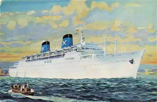 AK / Ansichtskarte  Dampfer Oceanliner Ellinis Greece Australia New Zealand 