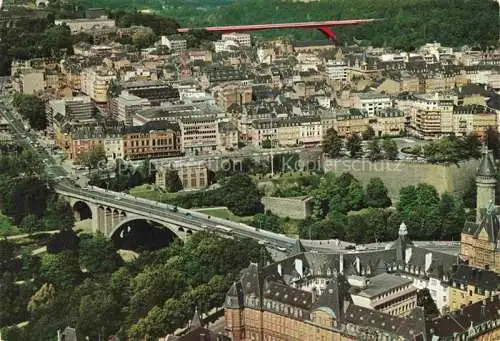 AK / Ansichtskarte  LUXEMBOURG  Luxemburg Vue aerienne