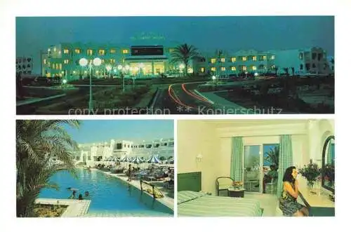 AK / Ansichtskarte  Djerba Jerba Tunesie Hotel Les Quatres Pool Appartement