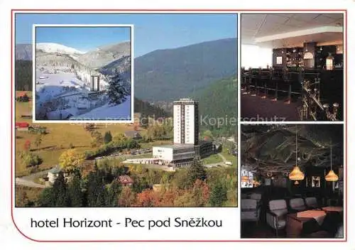 AK / Ansichtskarte  Pec pod Snezkou CZ Hotel Horizont Bar Gastraum