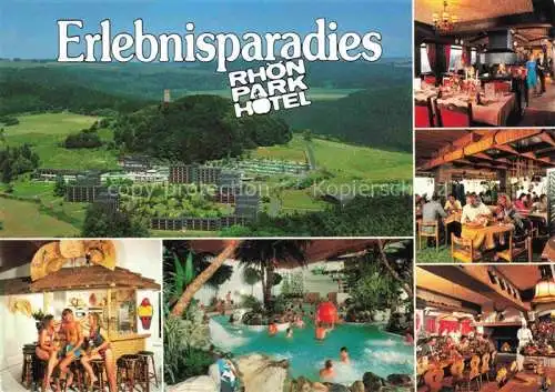 AK / Ansichtskarte  Roth Hausen Rhoen Park Hotel Rhoen Bar Hallenbad Gastraeume
