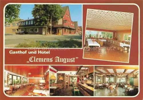 AK / Ansichtskarte  Davensberg Ascheberg Gasthof Hotel Clemens August Gastraeume