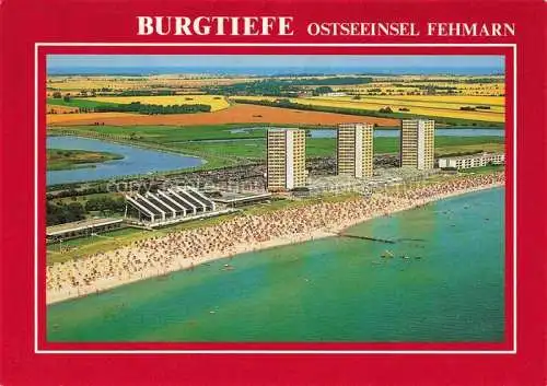 AK / Ansichtskarte  Burgtiefe Fliegeraufnahme