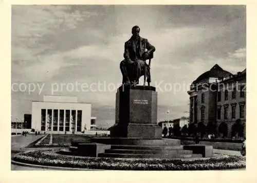 AK / Ansichtskarte  Leningrad St-Petersbourg ST-PETERSBURG RU Denkmal Griboyedov A.S. Theater 