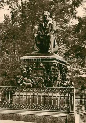 AK / Ansichtskarte  Leningrad St-Petersbourg ST-PETERSBURG RU Denkmal I.A. Krelovu