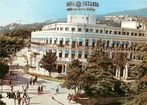 AK / Ansichtskarte  Yalta Jalta Krim Crimea Hotel Oreanda