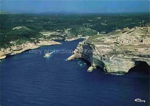 AK / Ansichtskarte  Bonifacio 2A Corse du Sud Vue generale aerienne