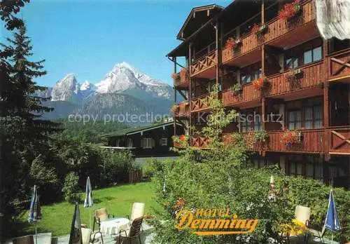 AK / Ansichtskarte  BERCHTESGADEN Hotel Demming