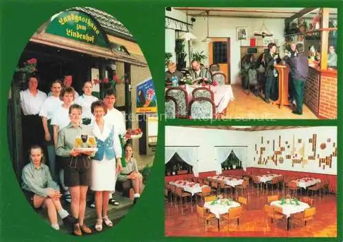 AK / Ansichtskarte  Jessern Landgasthaus zum Lindenhof Gastraeume