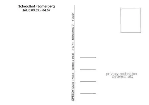 AK / Ansichtskarte  Samerberg Grainbach Rosenheim Bayern Schroedlhof