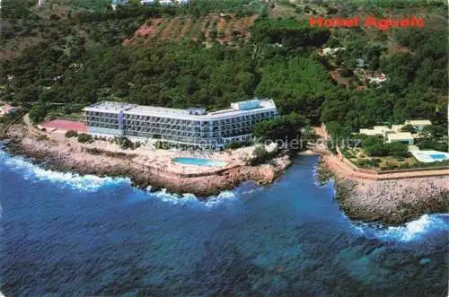 AK / Ansichtskarte  Cala Ratjada Balleares Mallorca ES Hotel Aguait vista aérea