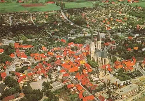 AK / Ansichtskarte  Billerbeck Coesfeld Stadtzentrum mit Kirche