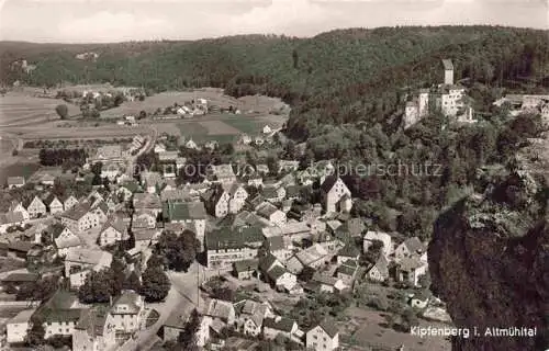 AK / Ansichtskarte  Kipfenberg Altmuehltal Fliegeraufnahme mit Schloss