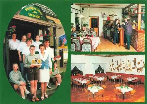AK / Ansichtskarte  Jessern Landgasthaus zum Lindenhof Gastraeume Bar