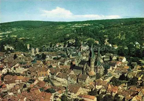 AK / Ansichtskarte  Gelnhausen Hessen Stadtansicht mit Kirche