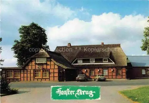 AK / Ansichtskarte  Sage-Haast Grossenkneten Oldenburg Hotel Restaurant Gaestehaus Haaster Krug