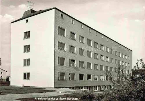 AK / Ansichtskarte  Rotthalmuenster Bayern Kreiskrankenhaus