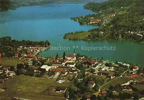 AK / Ansichtskarte  Rottach-Egern Tegernsee Fliegeraufnahme