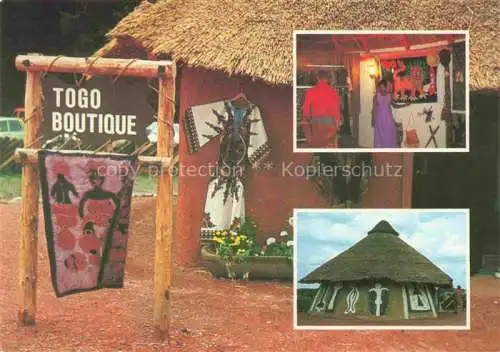 AK / Ansichtskarte  Hodenhagen Soltau-Fallingbostel Niedersachsen Afrika-Dorf im Afrika Wonderland Togo Boutique