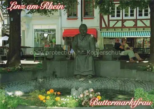 AK / Ansichtskarte  Linz Rhein Rheinland-Pfalz Buttermarktfrau