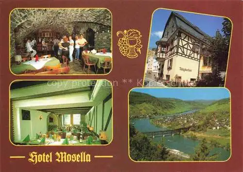 AK / Ansichtskarte  Bullay Mosel Hotel Mosella Restaurant Panorama Moseltal